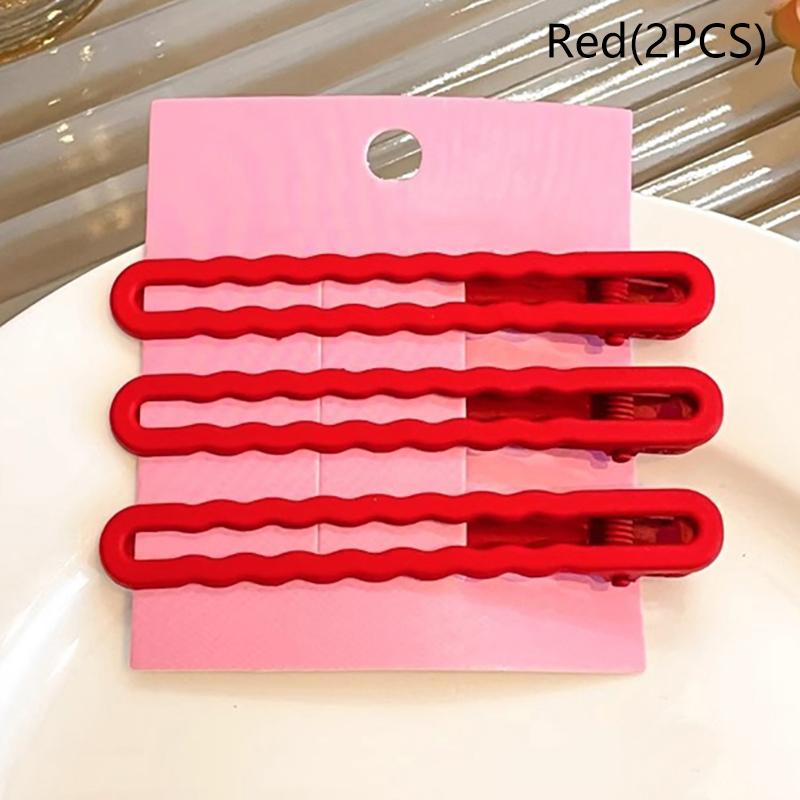 Тонкие волнистые заколки-уточки для волос, красочные заколки-невидимки, боковые заколки для волос для девочек, женщин, детей, аксессуары для волос, украшение, подарок