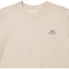 Uniqlo X Детектив Конан Коллаборация SS24 Мультфильм Аниме Передний карман Графический Круглый вырез Короткий рукав Футболка Унисекс Футболка Бежевый 472192-30