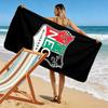 NEC Nijmegen 2D Flat Print Beach Towel, Large Soft Quick Dry Towel for Beach Camping Swimming