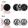ABCD1 VW Car Front Grill Badge Rear Trunk Lid Emblem Logo 6C0853600 Auto Accessories For Volkswagen Polo 6 6C 2014 2015 2016 2017 2018