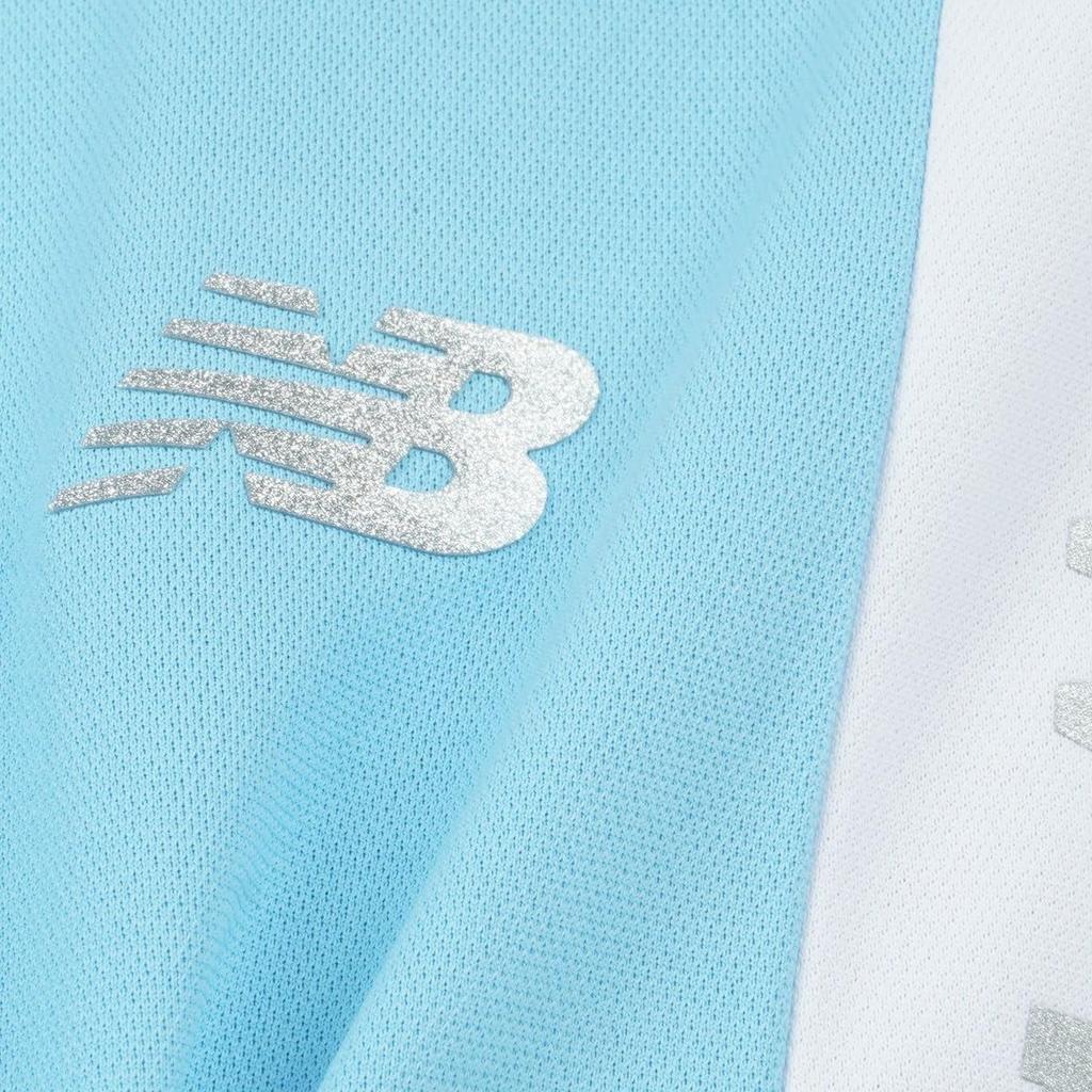 Гольф Поло без рукавов с эффектом впитывания пота, быстросохнущая, UV 2 [New Balance] Женская (Оверсайз, Защита, Растяжка) / 012-4160502 110_Синий [L]