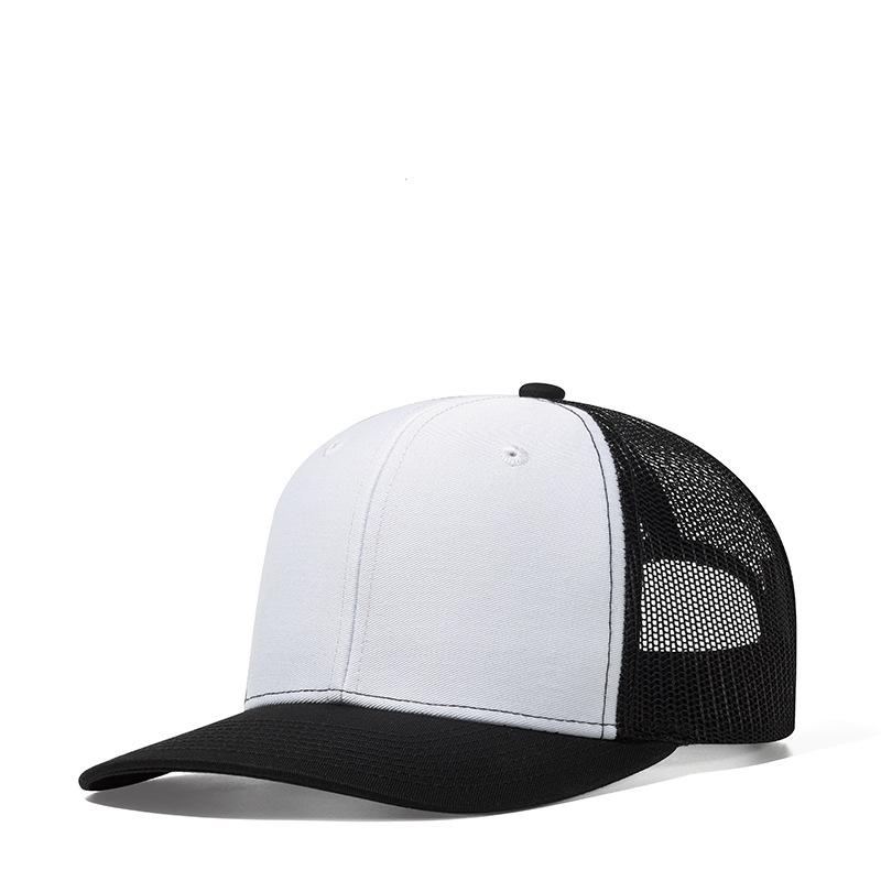 Custom Logo Animal Hunting Leather Patch Mesh Snapback Richardson 112 Trucker Hats Caps Duck Camo Trucker Hats