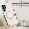 For Magsafe Frameless Magnetic Case For Samsung S26 S25 S24 S23 S22 S21 S20 FE Plus Note 20 Ultra Solid Color Hard PC Back Cover
