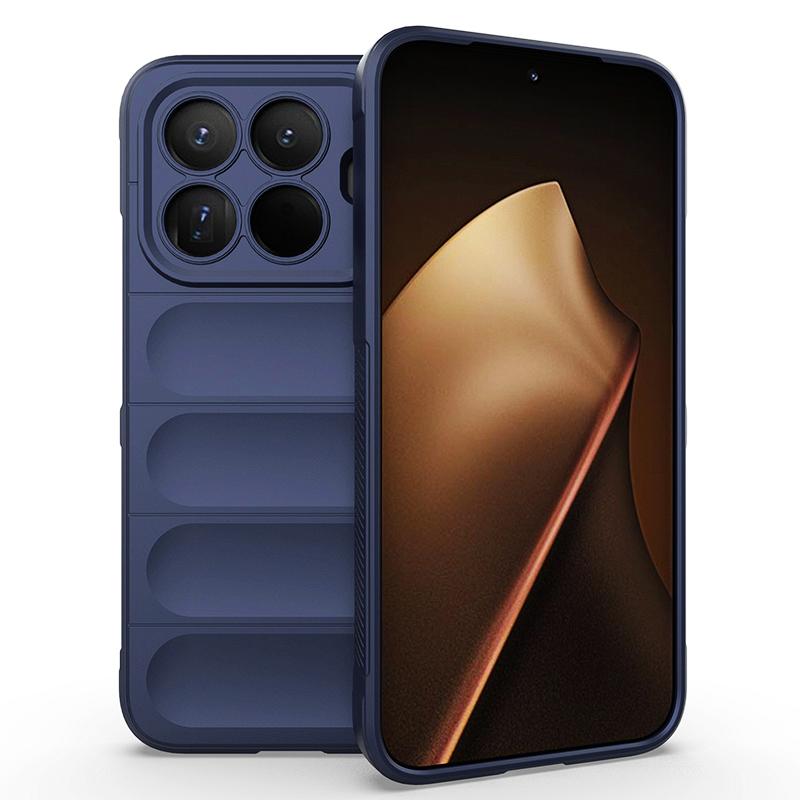KEYSION Противоударный матовый чехол для телефона повышенной прочности для Xiaomi 15T Pro 5G, нескользящая мягкая силиконовая задняя крышка для телефона для Xiaomi 15T 5G