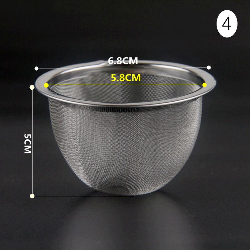 1 шт., многоразовый заварочный чайник из нержавеющей стали 304, ситечко для чая, чайник, чайный лист, фильтр для специй, кухонные аксессуары