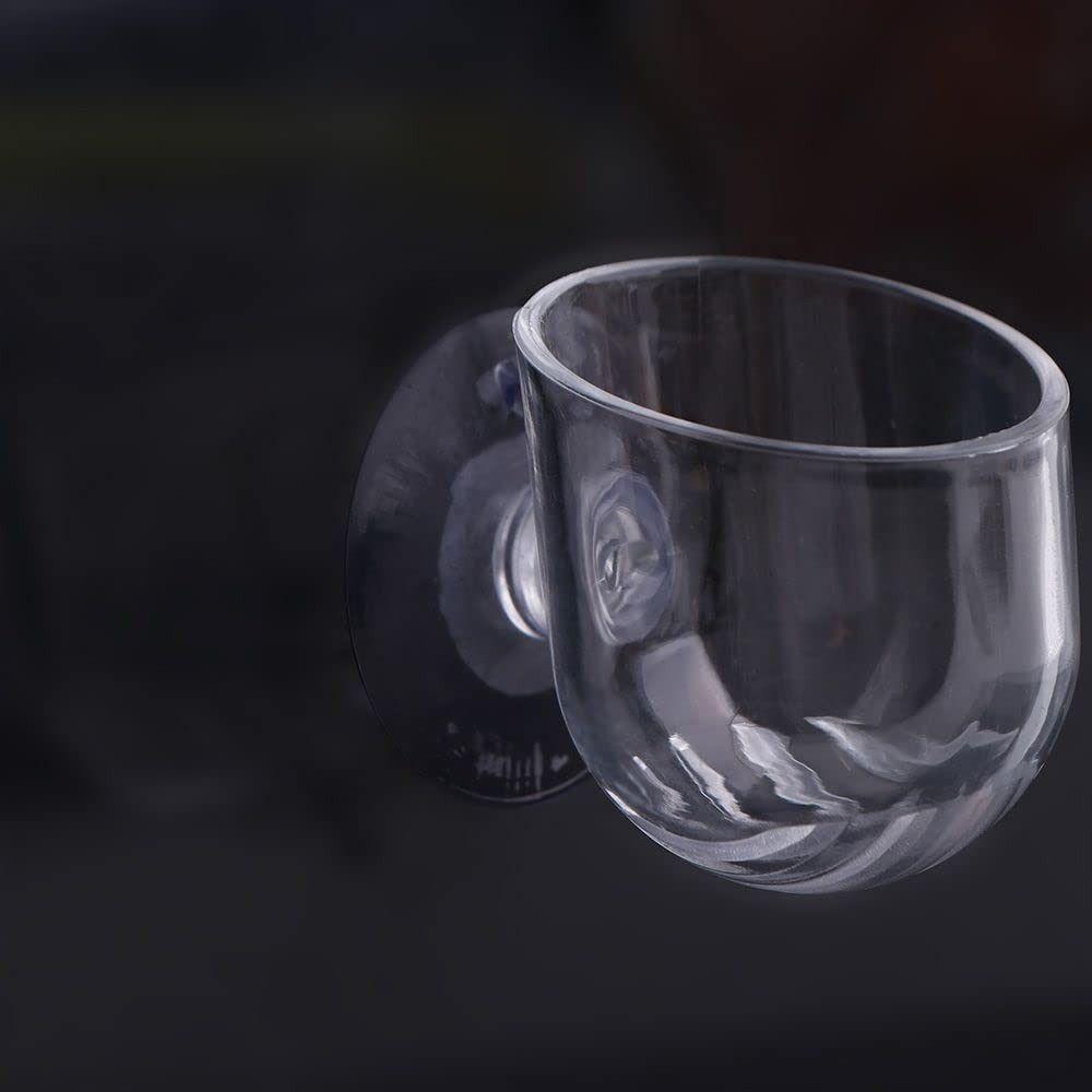 Aquarium Fish Tank Glass Pot Water Plant Landscape Cup Mini Cup Breeding Basin Plant Cup Holder