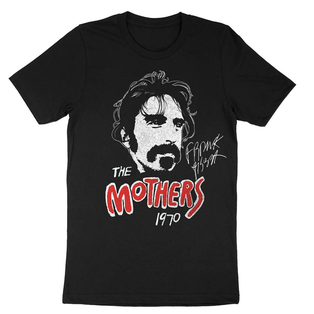 The Mothers Frank Zappa For Fans Heavy Cotton Black Unisex S-5XL Shirt Unisex T-Shirt