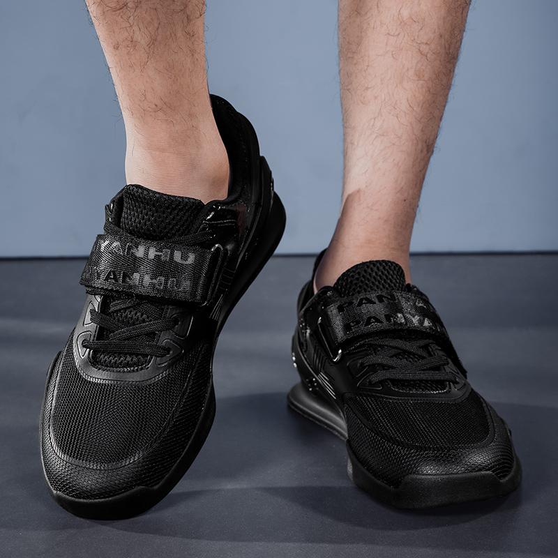 Professional Squat Shoes Men's Shoes Indoor Fitness Hard Pull Shoes Comprehensive Training Strength Weightlifting