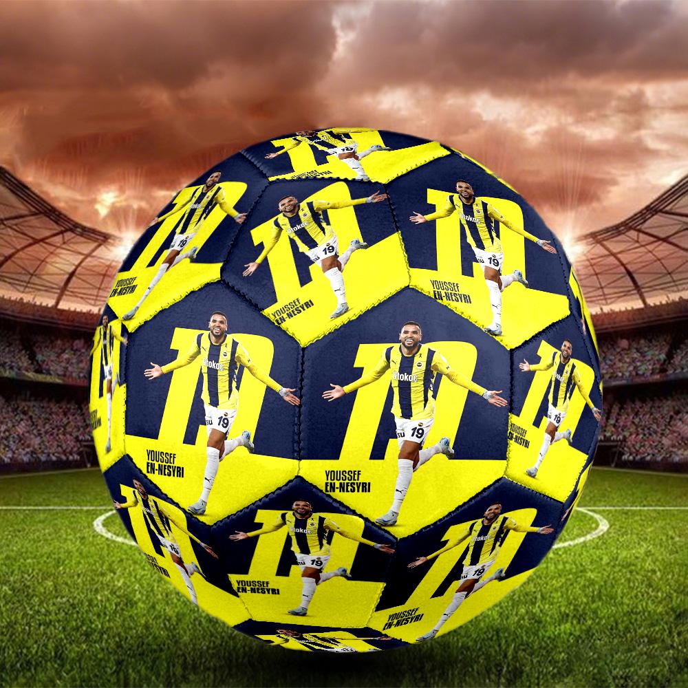 1pc Youssef Ennesyri Celebration Size 5 Football Soccer Balls, Competition Sport Football Indoor And Outdoor Training Ball. Q63014