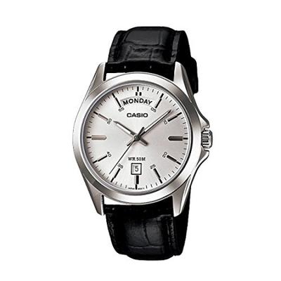 CASIO кварцевые часы серебристые мужские MTP-1370L-7A [товар]