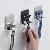 304 Stainless Steel Razor Holder Bathroom Shaving Razor Rack Wall-Mounted Storage Rack Kitchen Hook Organizer