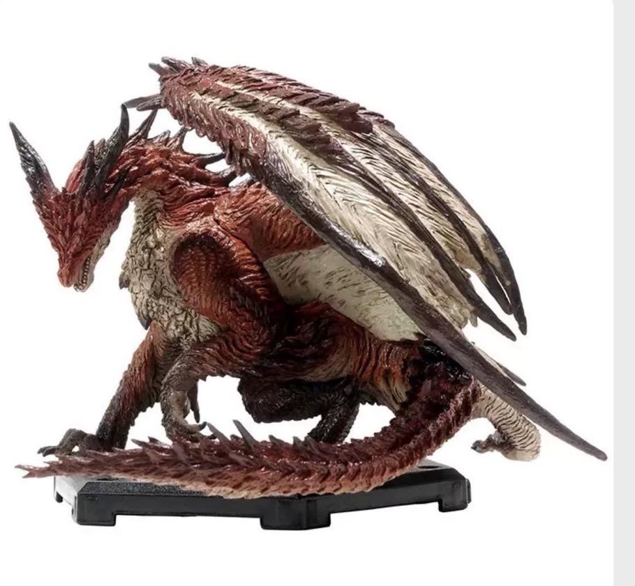 Оригинальная масштабная модель Monster Hunter Rise Dawn Model Gore Magala Электрический Дракон Серегиос Фигурка-игрушка