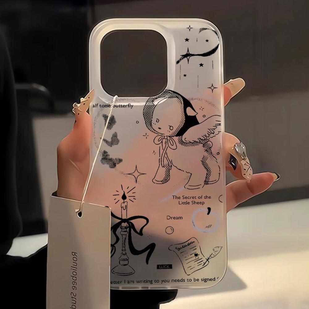 Cartoon Cute Puppy Phone Case For IPhone 15 16 13 11 12 14 17 Pro Max Funda Shockproof Soft Silicone Stylish Bumper Clear Cover