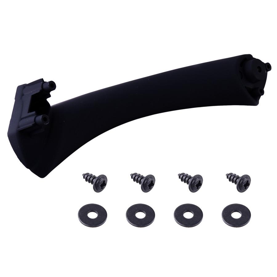 Для BMW E90 3-й серии Седан Левая Внутренняя Ручка Дверной Панели Тяга Накладка / Черный 5141 7230 849