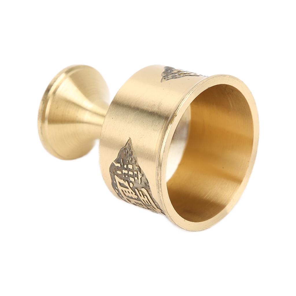 Liqueur Goblet Vintage Hand Made Pure Brass Durable Sturdy Polishing Beautiful Brass Chalice Cup