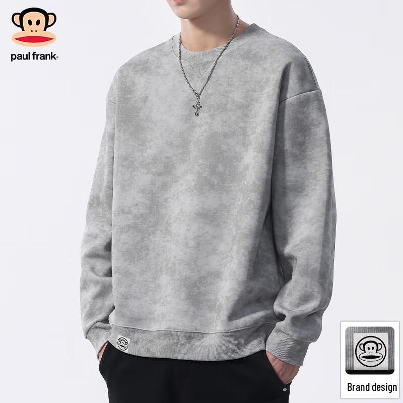 paul frank Men's Heavyweight Loose Fit Crewneck Sweatshirt