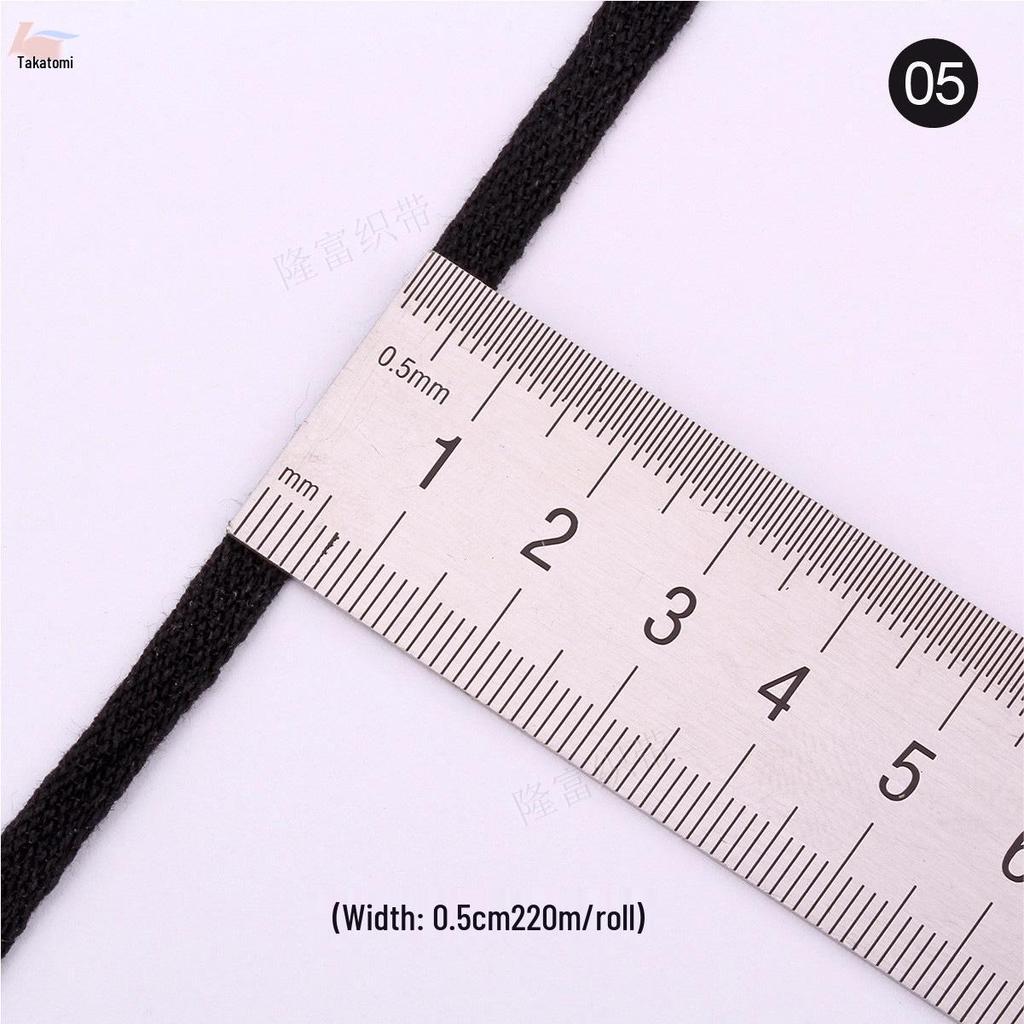 Экспертный хлопковый плечевой ремень: Оф-Вайт/Черный/Бежевый Плетеный Шнур 0.5-0.7см