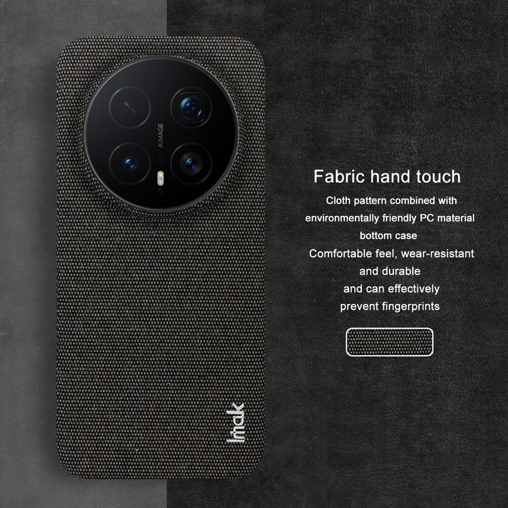 Серия IMAK Ruiyi для Honor Magic8 Pro 5G Чехол Текстура ткани Кожа + ПК Задняя крышка телефона