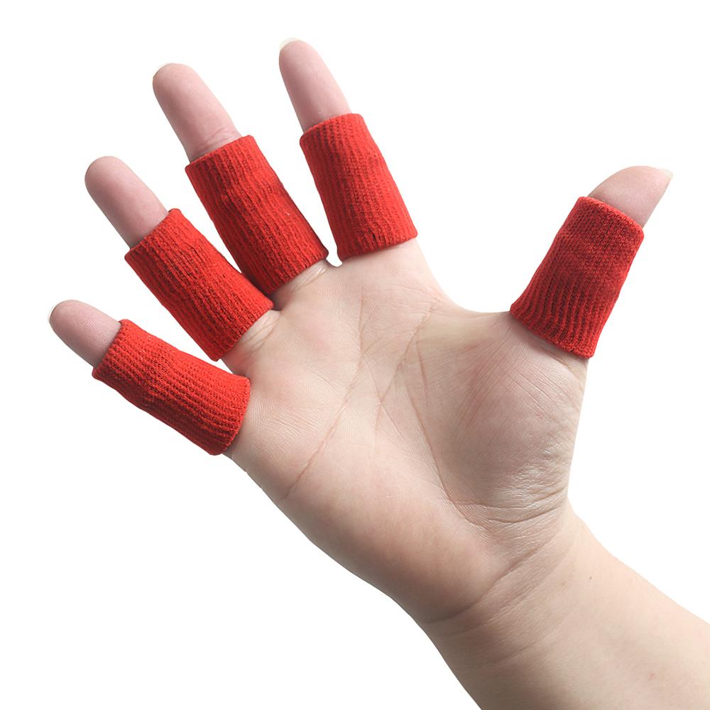 Защитные приспособления для пальцев от травм, повязка на палец, эластичная накладка на палец для баскетбольного пальца