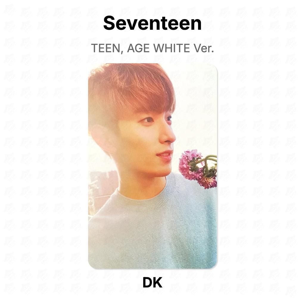 Seventeen ПОДРОСТОК, ВОЗРАСТ БЕЛЫЙ Вариант. Официальная фотокарта
