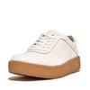 Oxford RALLY CREPE SNEAKERS Urban White Cm [Fit Flop] TUMBLED-LEATHER Women's 22.0