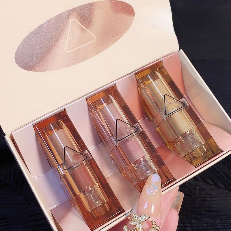 Матовая губная помада Бархатная матовая водостойкая теплая чайно-коричневая помада Прозрачный тюбик Длительная отбеливающая помада