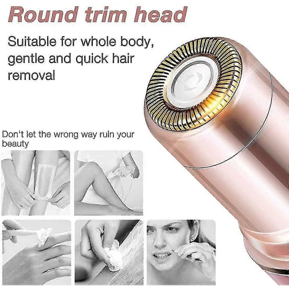 Electric Shaver For Women, Electric Eyebrow Hair Remover, Portable Painless