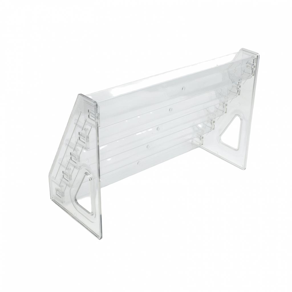 Acrylic Ladder Display Rack Transparent Multi Tier Stand for Collectible Items