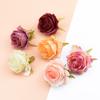 10/20pcs Artificial Flowers Silk Roses Wall Scrapbooking Wreaths Diy Gifts Candy Box Home Room Wedding Outdoor Decora Needlework