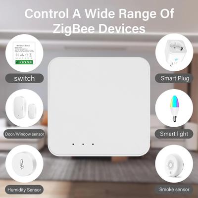 Многомодовый шлюз Tuya, Wi-Fi + Bluetooth + Zigbee, многопротокольный коммуникационный шлюз, приложение Smart Life с модулями Alexa Google Home
