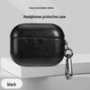 Кожаный защитный чехол с полной защитой для AirPods Pro 2 & 3, ПК-накладка для AirPods 4-го поколения