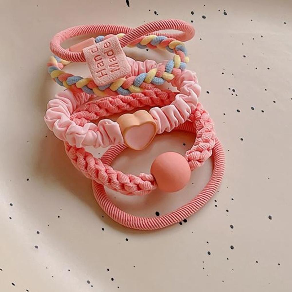 Женский красочный милый набор повязок для волос (6 цветов)