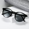 Women's Round Frame Sunglasses Glasses Edition Korean Street Photo Fashion Retro UV Resistant  Unique