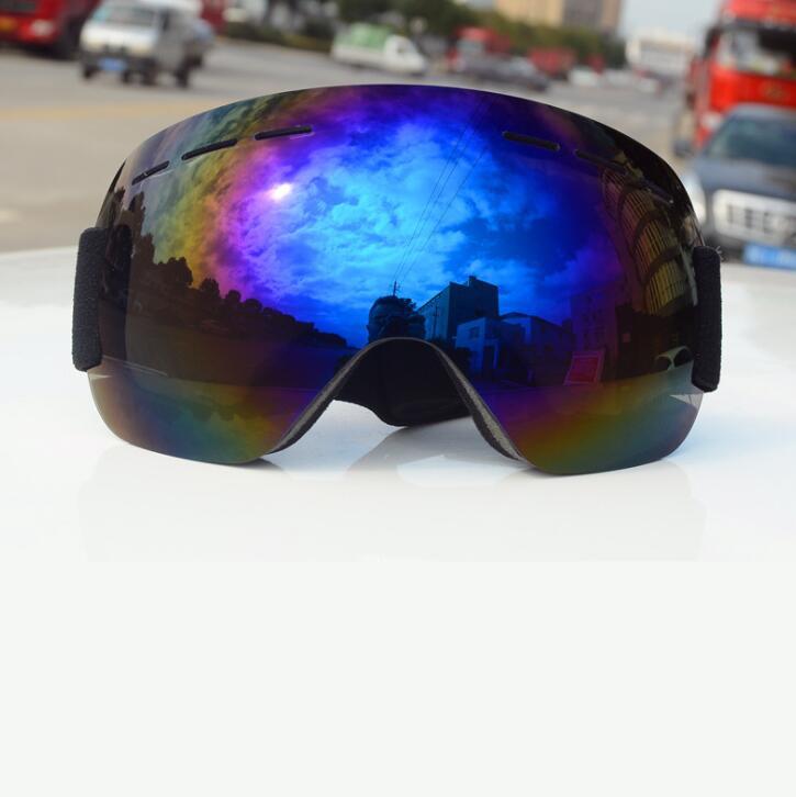 Лыжные очки, двойные противотуманные, большие сферические мужские и женские лыжные очки для улицы