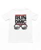 Очки Run DMC Унисекс Футболка Музыка Классический Хип-Хоп Рэп Группа Команда Футболка Новая Белая