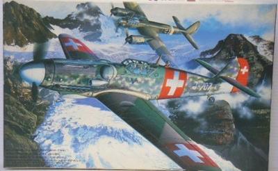 Пластиковая модель Messerschmitt 1/48 Bf109G-6 "Швейцарский Густав"