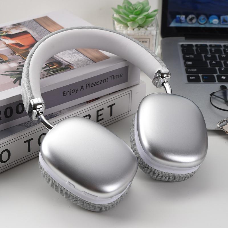 Беспроводные Bluetooth-наушники с оголовьем и 360° объемным звуком, удобные, с шумоподавлением, для спорта и игр