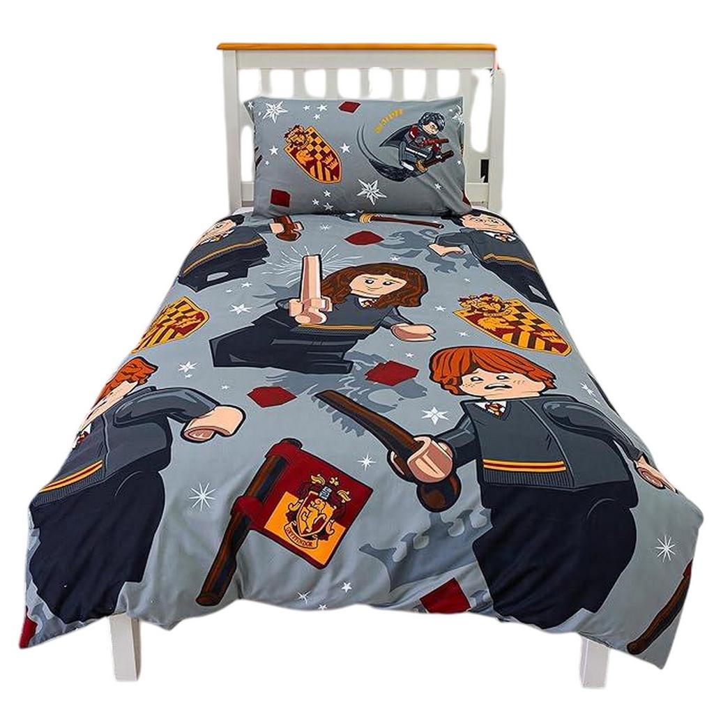 Harry Potter Gryffindor Lego Reversible Duvet Set