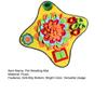 Pet Smelling Pad with Anti-Slip Bottom Advanced Foraging Sniffing Mat Bright Color Slow-Food Exercise Mat Multi-layer Pet Mat