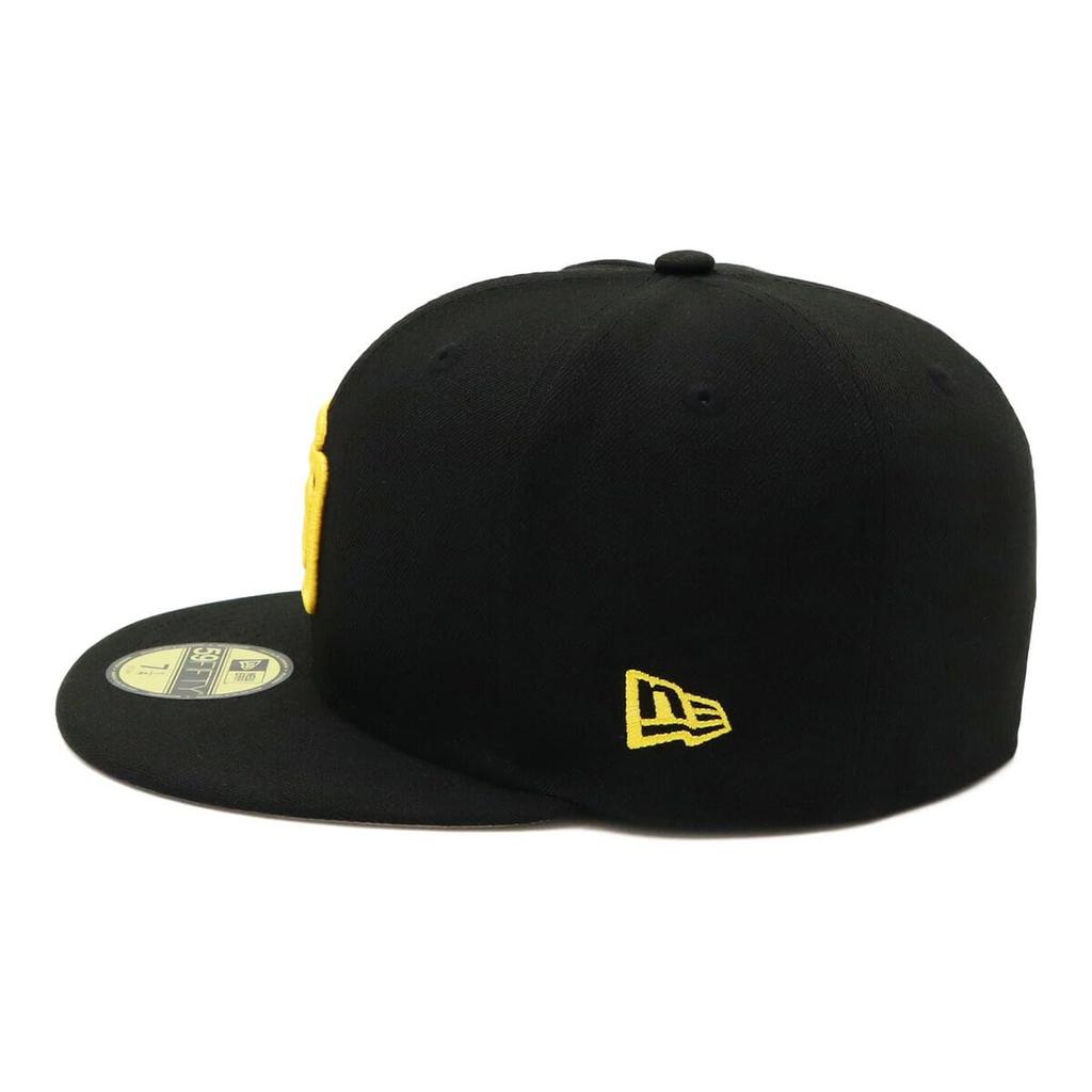 Кепка newera 59FIFTY 14561974 NER35C7098 MLB San Diego Padres SD черная черная 7 боковых накладок под козырьком ONSPOTZ изготовленная на заказ кепка Gokyu Fifty Newera Deep BB