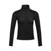 Cool Mesh Comfortable Versatile Simple Fashion Solid Color Jacket Women Jacket Black 6007554-001