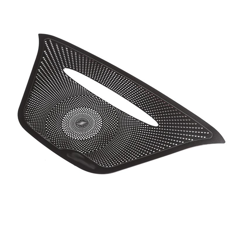 Car Audio Speaker For Mercedes Benz GLA Class X156 CLA Class C117 A Class W176 Dashboard Loudspeaker Stickers Cover