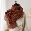 Luxury  Classic England Style Women Scarf Fashion Stripe Plaid Scarves Lady Tassel Shawls Wrap Pashmina Poncho Stoles