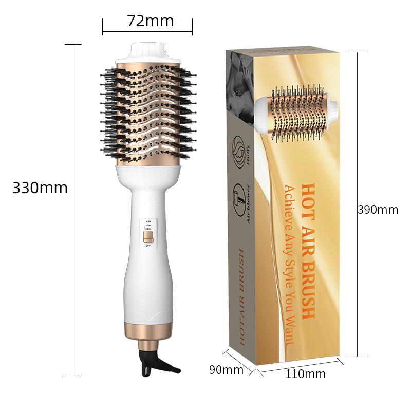 Расческа для волос с горячим воздухом «три в одном» с отрицательными ионами: Завивка, выпрямление и укладка