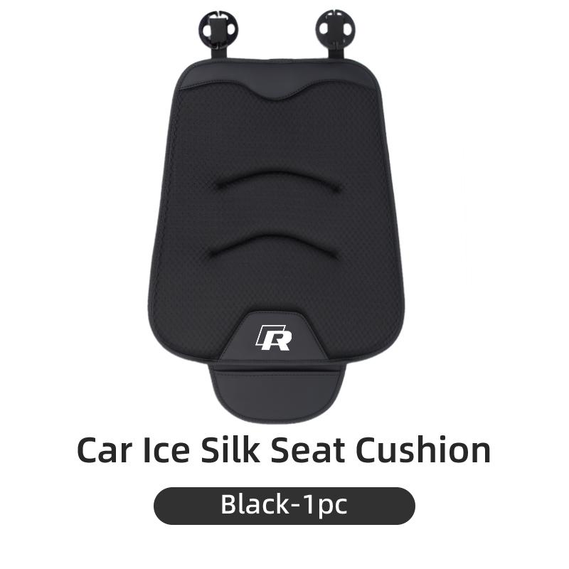 abcd1 Car Seat Cover Breathable Ice Silk Auto Seat Protective Storage Cushion For VW R Golf Passat mk5 Scirocco Polo Jetta GTI Tiguan