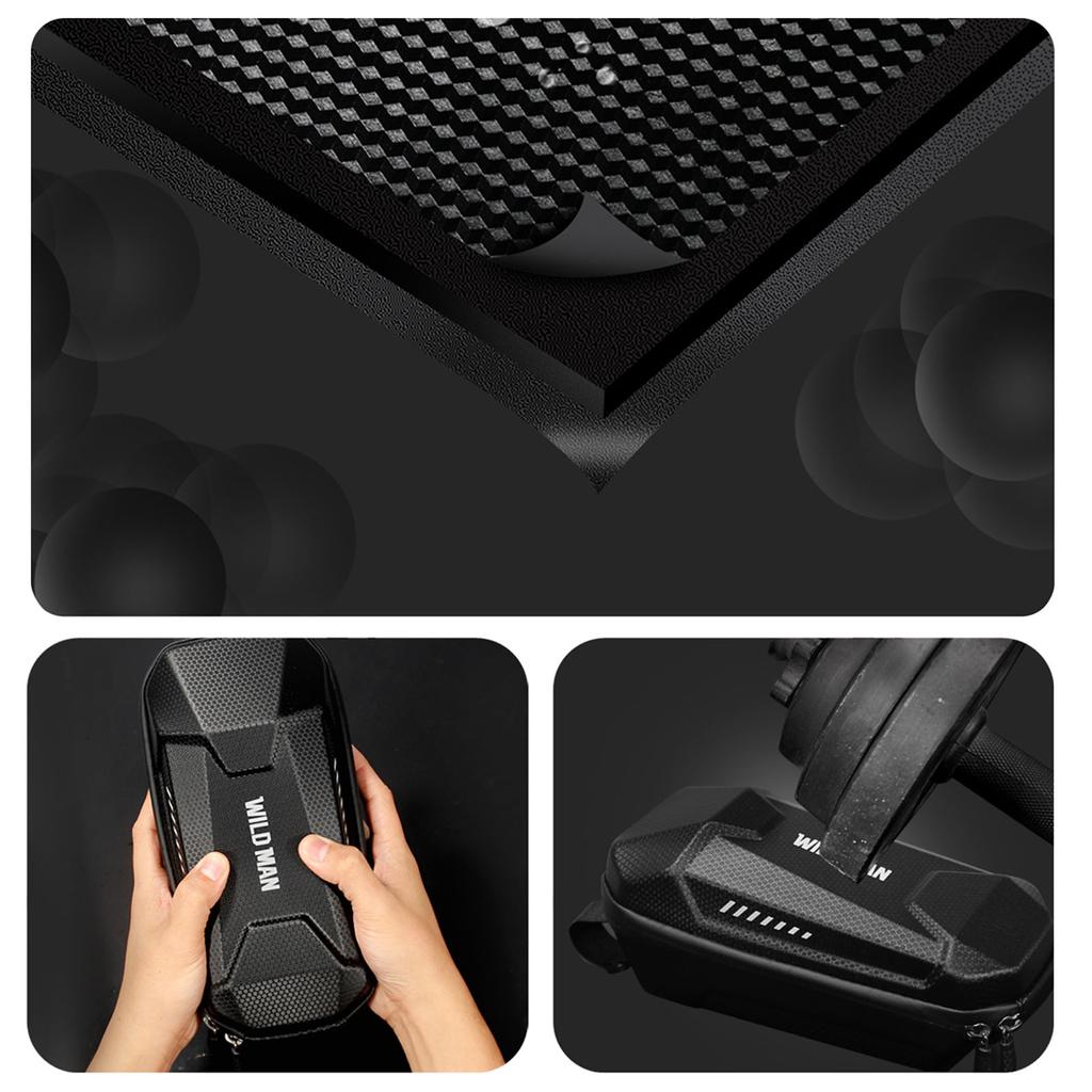 WILD MAN ES8X/ES8X Plus (optional) Electric Scooter Bicycle Front Bag  Handlebar Bag Riding Travel