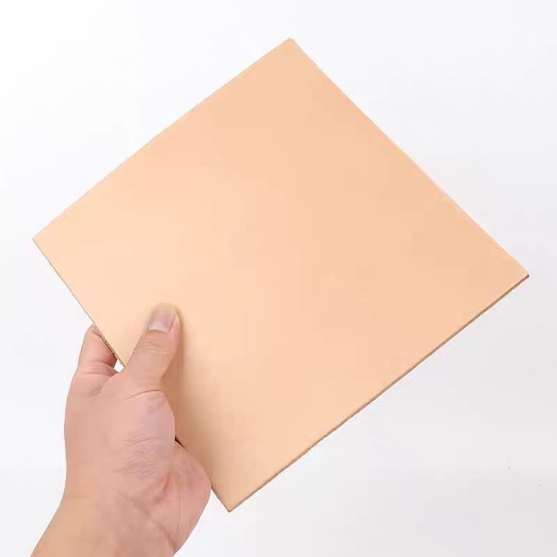 3 мм толщиной жесткий верхний слой коровья кожа ручной работы DIY кожаные изделия седельная колчанная резьба формовочный стол подушка cushion растительного дубления