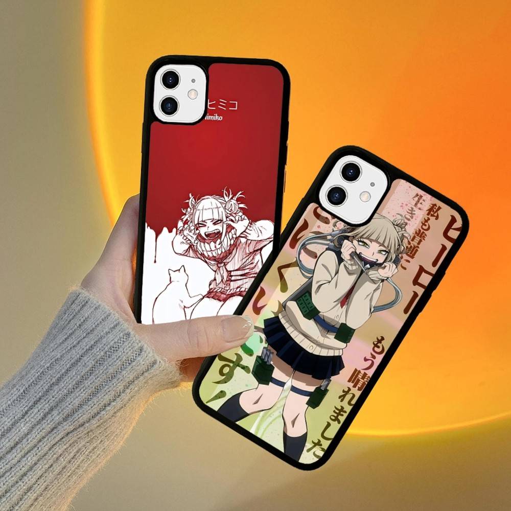 Himiko Toga Boku No Hero Academia Phone Case Silicone PC+TPU For For iPhone 11 12 13 14 15 16 Plus Pro Max Cover