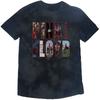 Мужской монтаж альбома Pink Floyd Echoes (Dip-Dye) Футболка Тай-дай Черная