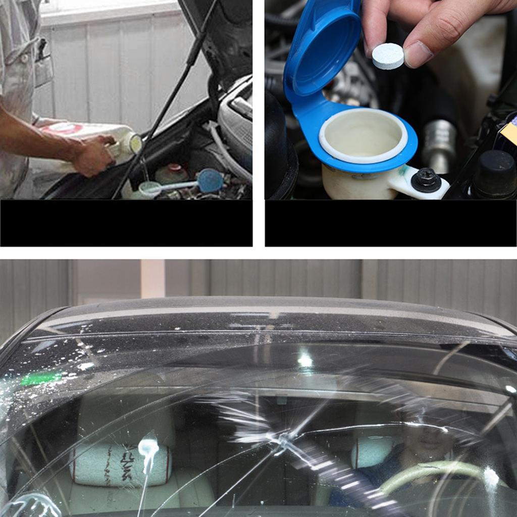 Автомобильное стекло Вода Концентрированная Щетка Стеклоочистителя Тонкая Твердая Шипучая Таблетка